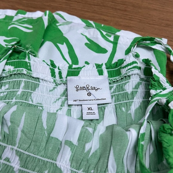 Lilly Pulitzer for Target Boom Boom green jumpsuit size XL girls - Picture 8 of 9